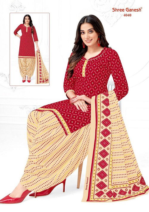 Shree Ganesh Hansika Vol 20 Patiyala Cotton Dress Material
